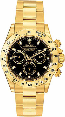 Rolex Oyster Perpetual Cosmograph Daytona Series 18kt Gold Mens Watch 116528-B Rolex Oyster Perpetual Cosmograph Daytona Series 18kt Gold Mens Watch 116528-B