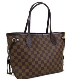 Louis Vuitton Damier Ebene Canvas Neverfull MM N51105 Louis Vuitton Damier Ebene Canvas Neverfull MM N51105