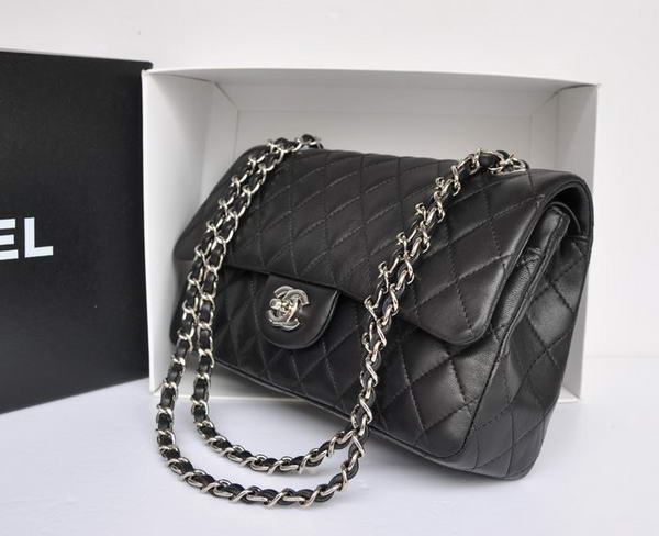 Chanel A1112 2.55 Series Flap Bag Original Leather Black Chanel A1112 2.55 Series Flap Bag Original Leather Black