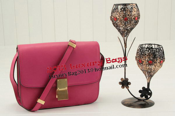 Celine Classic Box Small Flap Bag Smooth Leather 11042 Rose Celine Classic Box Small Flap Bag Smooth Leather 11042 Rose
