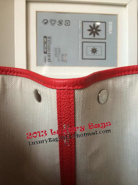 Hermes Garden Party 36CM Bag Canvas Leather H11M Red Hermes Garden Party 36CM Bag Canvas Leather H11M Red