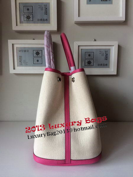 Hermes Garden Party 36CM Bag Canvas Leather H11M Rosy Hermes Garden Party 36CM Bag Canvas Leather H11M Rosy