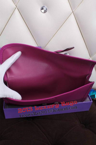 Hermes Jige Clutch Bag Calfskin Leather H258 Purple Hermes Jige Clutch Bag Calfskin Leather H258 Purple