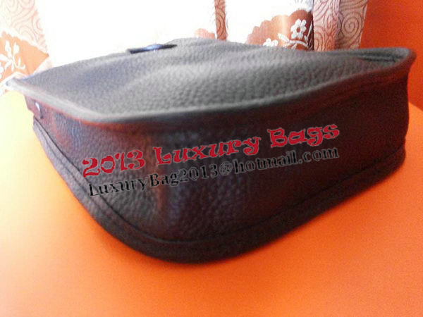 Hermes mini Evelyne Messenger Bag H1608S Black Hermes mini Evelyne Messenger Bag H1608S Black