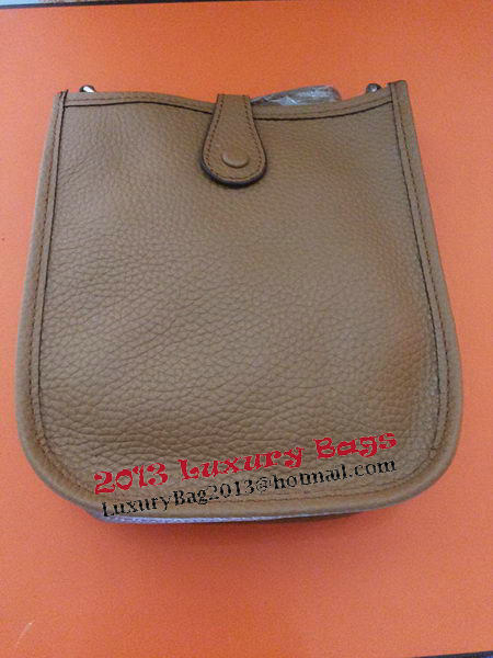 Hermes mini Evelyne Messenger Bag H1608S Khaki Hermes mini Evelyne Messenger Bag H1608S Khaki