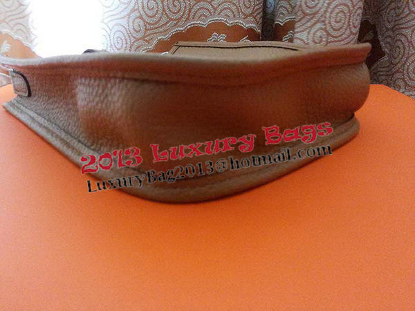 Hermes mini Evelyne Messenger Bag H1608S Khaki Hermes mini Evelyne Messenger Bag H1608S Khaki