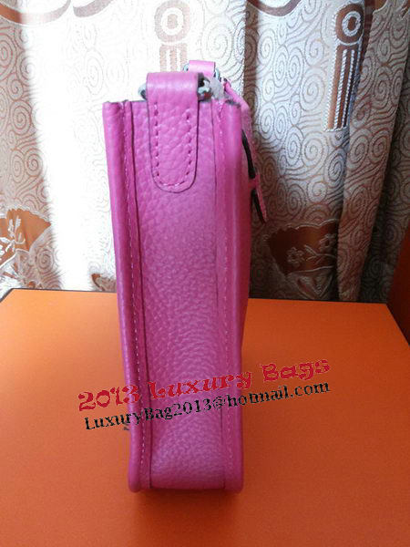 Hermes mini Evelyne Messenger Bag H1608S Rosy Hermes mini Evelyne Messenger Bag H1608S Rosy
