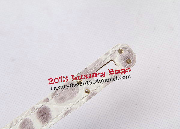 Hermes Kelly Clutch Bag Croco Leather K1002 OffWhite Hermes Kelly Clutch Bag Croco Leather K1002 OffWhite