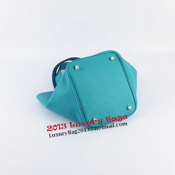 Hermes Picotin Lock PM Bag in Clemence Leather H8615 Green Hermes Picotin Lock PM Bag in Clemence Leather H8615 Green