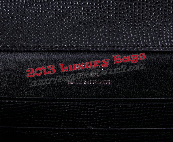 Hermes Jige Clutch Bag Calfskin Leather H8057 Black Hermes Jige Clutch Bag Calfskin Leather H8057 Black