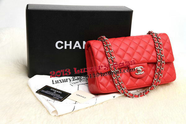 Chanel 2.55 Series Bags Original Lambskin Leather CFA1112 Red Chanel 2.55 Series Bags Original Lambskin Leather CFA1112 Red