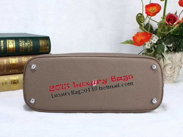 Hermes Bolide 31CM Calfskin Leather Tote Bag H509083 Grey Hermes Bolide 31CM Calfskin Leather Tote Bag H509083 Grey