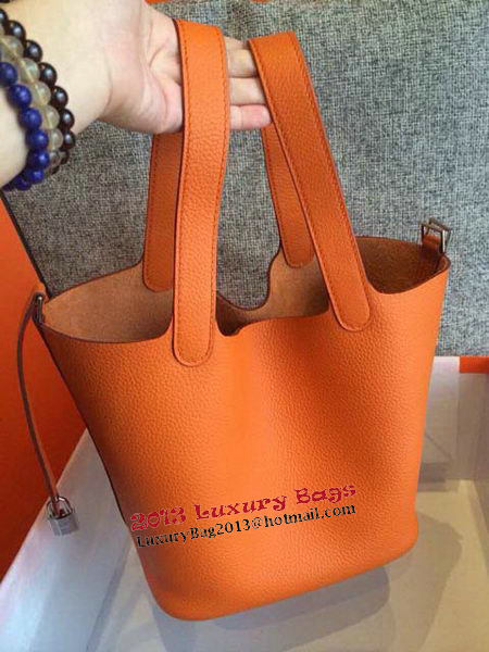 Hermes Picotin Lock 22cm Bags in Clemence Leather Hermes Picotin Lock 22cm Bags in Clemence Leather