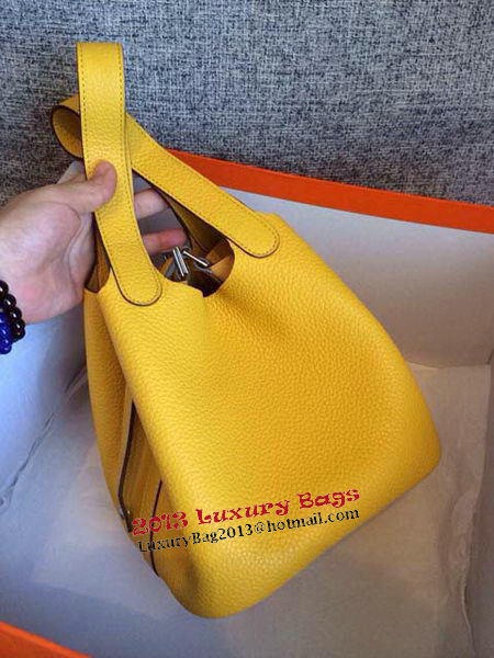 Hermes Picotin Lock 22cm Bags in Clemence Leather Hermes Picotin Lock 22cm Bags in Clemence Leather