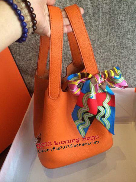 Hermes Picotin Lock 22cm Bags in Clemence Leather Hermes Picotin Lock 22cm Bags in Clemence Leather