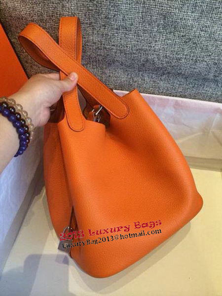Hermes Picotin Lock 22cm Bags in Clemence Leather Hermes Picotin Lock 22cm Bags in Clemence Leather