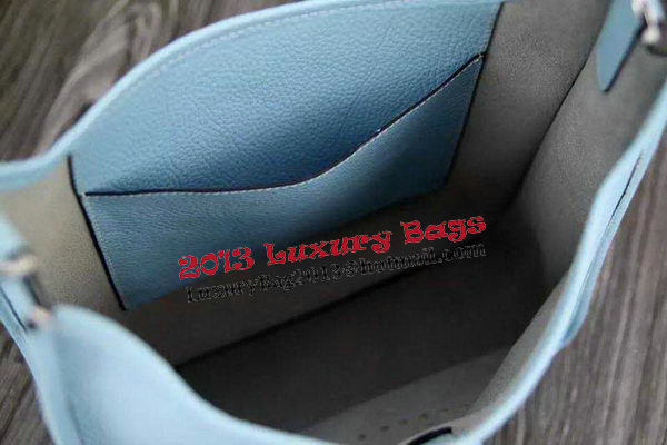 Hermes Evelyne 28cm Messenger Bag Original Leather H1188 SkyBlue Hermes Evelyne 28cm Messenger Bag Original Leather H1188 SkyBlue