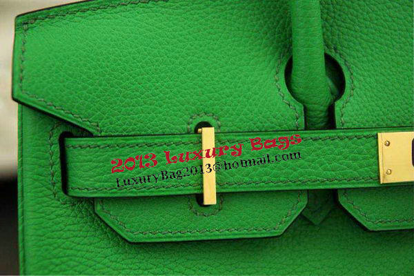 Hermes Birkin 35CM 30CM Tote Bag Original Leather HB35O Green Hermes Birkin 35CM 30CM Tote Bag Original Leather HB35O Green