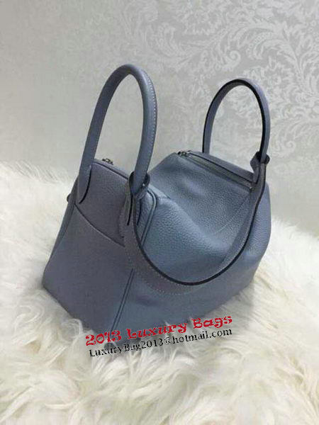Hermes Lindy 30CM Original Leather Shoulder Bag HLD30 Light Blue Hermes Lindy 30CM Original Leather Shoulder Bag HLD30 Light Blue