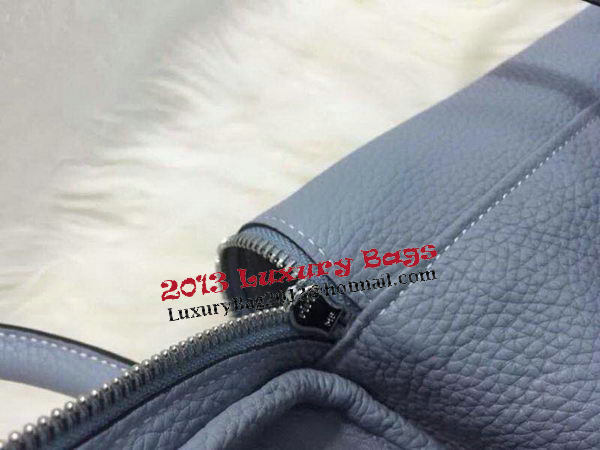 Hermes Lindy 30CM Original Leather Shoulder Bag HLD30 Light Blue Hermes Lindy 30CM Original Leather Shoulder Bag HLD30 Light Blue