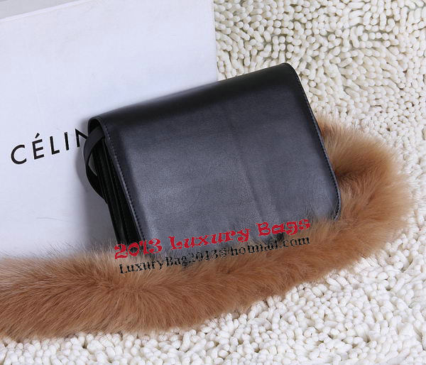 Celine Classic Box Small Flap Bag Calfskin C88007T Black Celine Classic Box Small Flap Bag Calfskin C88007T Black