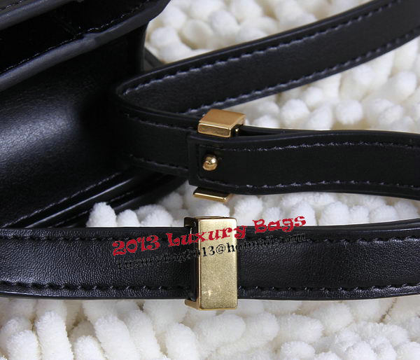 Celine Classic Box Small Flap Bag Calfskin C88007T Black Celine Classic Box Small Flap Bag Calfskin C88007T Black