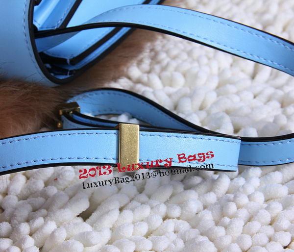 Celine Classic Box Small Flap Bag Calfskin C88007T Skyblue Celine Classic Box Small Flap Bag Calfskin C88007T Skyblue