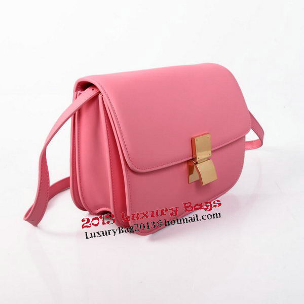 Celine Classic Box Small Flap Bag Smooth Leather C88007C Pink Celine Classic Box Small Flap Bag Smooth Leather C88007C Pink