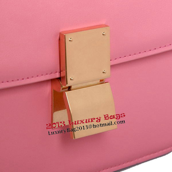 Celine Classic Box Small Flap Bag Smooth Leather C88007C Pink Celine Classic Box Small Flap Bag Smooth Leather C88007C Pink