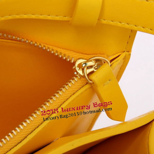 Celine Classic Box Small Flap Bag Smooth Leather C88007C Yellow Celine Classic Box Small Flap Bag Smooth Leather C88007C Yellow