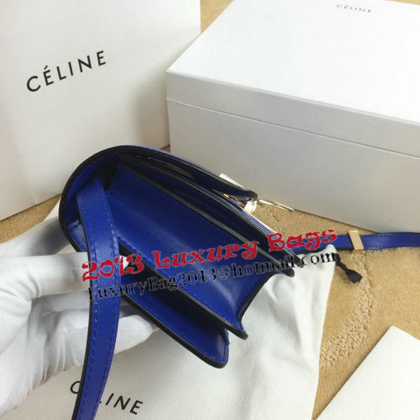 Celine Classic Box mini Flap Bag Smooth Leather C11041T Royal Celine Classic Box mini Flap Bag Smooth Leather C11041T Royal
