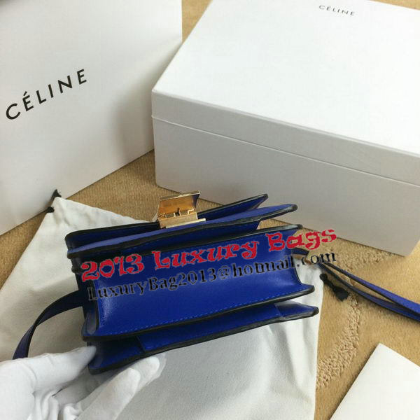 Celine Classic Box mini Flap Bag Smooth Leather C11041T Royal Celine Classic Box mini Flap Bag Smooth Leather C11041T Royal