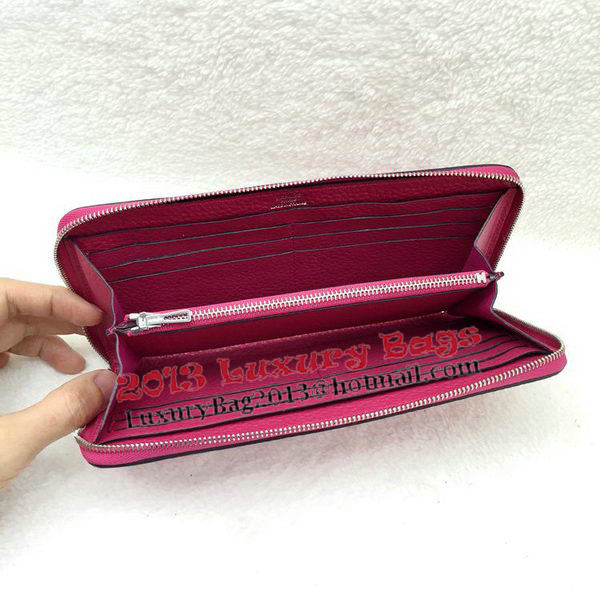 Hermes Evelyn Long Zip Wallet Litchi A808 Rose Hermes Evelyn Long Zip Wallet Litchi A808 Rose