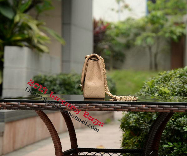 Chanel 2.55 Series Flap Bag Apricot Sheepskin Leather A1112 Gold Chanel 2.55 Series Flap Bag Apricot Sheepskin Leather A1112 Gold