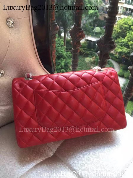 Chanel 2.55 Series Flap Bag Red Original Leather A01112 Silver Chanel 2.55 Series Flap Bag Red Original Leather A01112 Silver