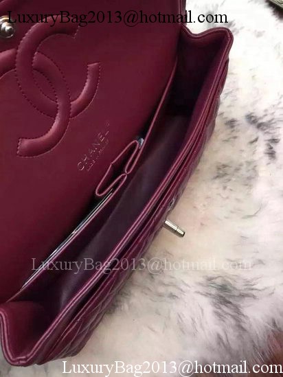 Chanel 2.55 Series Flap Bag Original Sheepskin Leather A09765 Burgundy Chanel 2.55 Series Flap Bag Original Sheepskin Leather A09765 Burgundy