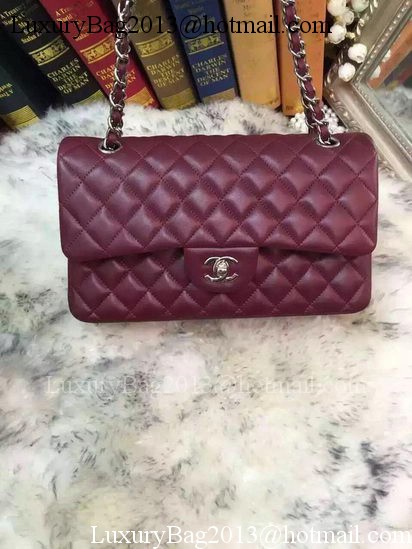 Chanel 2.55 Series Flap Bag Original Sheepskin Leather A09765 Burgundy Chanel 2.55 Series Flap Bag Original Sheepskin Leather A09765 Burgundy