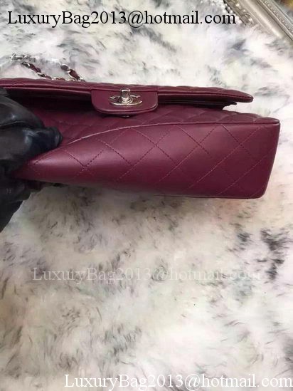 Chanel 2.55 Series Flap Bag Original Sheepskin Leather A09765 Burgundy Chanel 2.55 Series Flap Bag Original Sheepskin Leather A09765 Burgundy