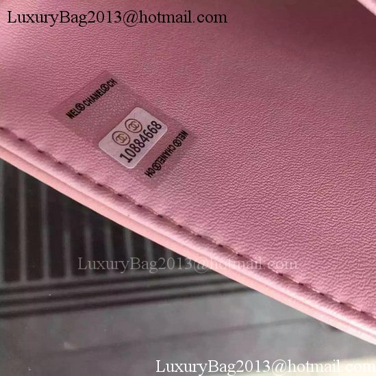 Chanel 2.55 Series Flap Bag Pink Sheepskin Leather A06375 Silver Chanel 2.55 Series Flap Bag Pink Sheepskin Leather A06375 Silver