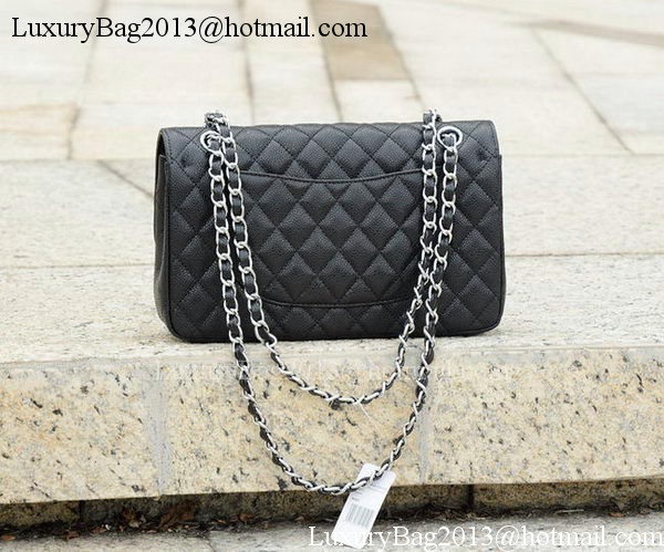 Chanel 2.55 Series Flap Bag Black Cannage Pattern A1112 Gold Chanel 2.55 Series Flap Bag Black Cannage Pattern A1112 Gold
