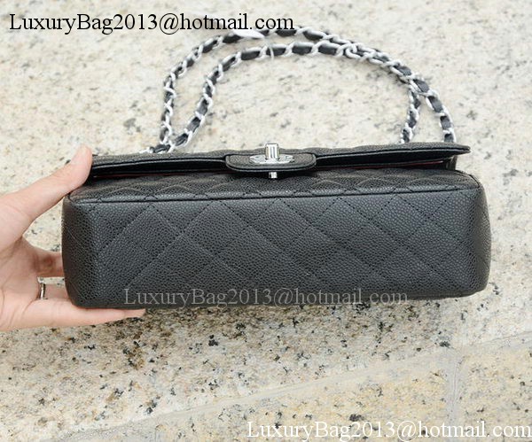 Chanel 2.55 Series Flap Bag Black Cannage Pattern A1112 Gold Chanel 2.55 Series Flap Bag Black Cannage Pattern A1112 Gold