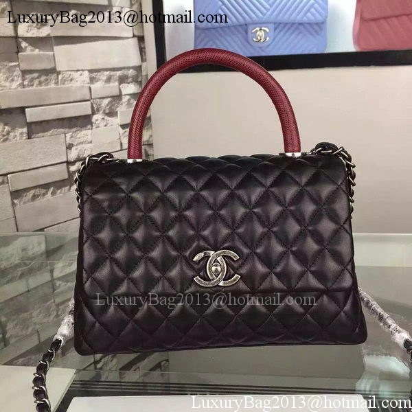 Chanel Shoulder Tote Bag Original Calfskin Leather A7775 Black Chanel Shoulder Tote Bag Original Calfskin Leather A7775 Black