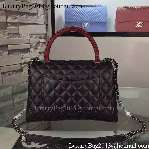 Chanel Shoulder Tote Bag Original Calfskin Leather A7775 Black Chanel Shoulder Tote Bag Original Calfskin Leather A7775 Black