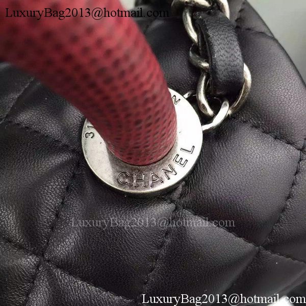 Chanel Shoulder Tote Bag Original Calfskin Leather A7775 Black Chanel Shoulder Tote Bag Original Calfskin Leather A7775 Black