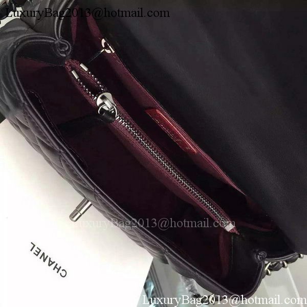 Chanel Shoulder Tote Bag Original Calfskin Leather A7775 Black Chanel Shoulder Tote Bag Original Calfskin Leather A7775 Black