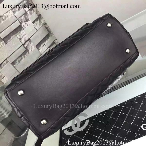 Chanel Shoulder Tote Bag Original Calfskin Leather A7775 Black Chanel Shoulder Tote Bag Original Calfskin Leather A7775 Black