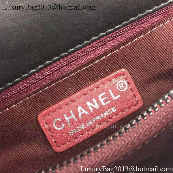 Chanel Shoulder Tote Bag Original Calfskin Leather A7775 Black Chanel Shoulder Tote Bag Original Calfskin Leather A7775 Black
