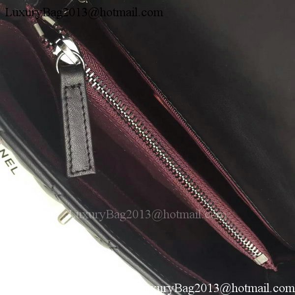 Chanel Shoulder Tote Bag Original Calfskin Leather A7776 Black Chanel Shoulder Tote Bag Original Calfskin Leather A7776 Black