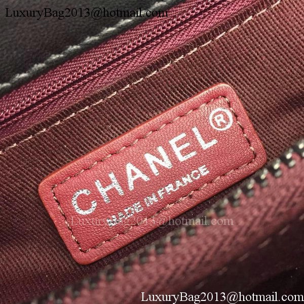 Chanel Shoulder Tote Bag Original Calfskin Leather A7776 Black Chanel Shoulder Tote Bag Original Calfskin Leather A7776 Black