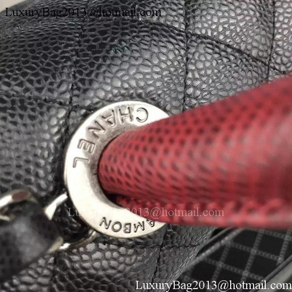 Chanel Shoulder Tote Bag Original Caviar Leather A7780 Black Chanel Shoulder Tote Bag Original Caviar Leather A7780 Black